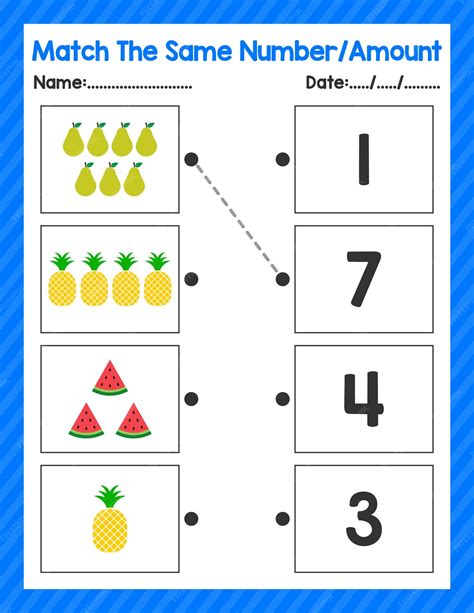 Preschool Activity Sheet