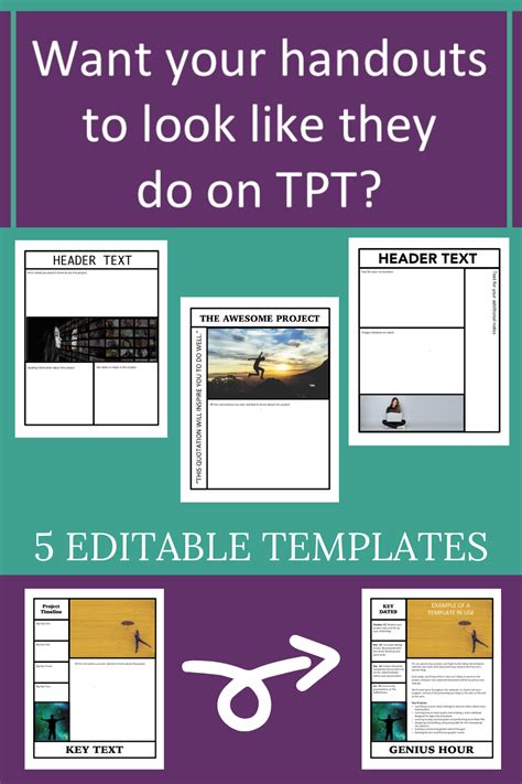 Presentation Handout Template: Create Professional And Engaging Handouts For Your Presentations