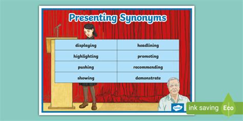 Presenting Synonym