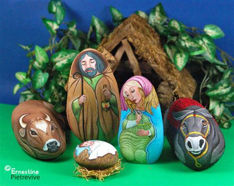 'Sasso nativo', un presepe dipinto su pietra