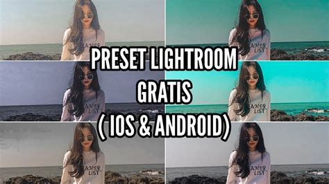 Preset Lightroom android