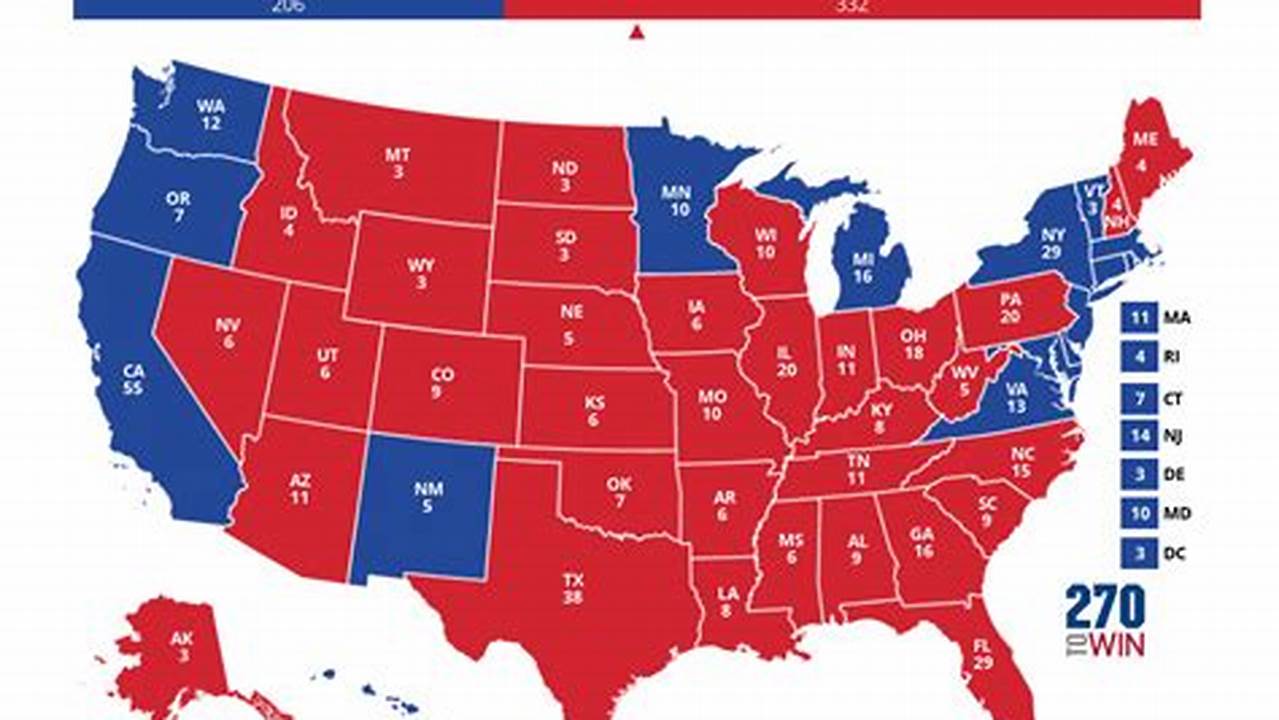 Presidential Polls 2024 Electoral Map