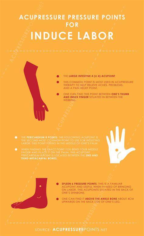Pressure Points To Induce Labor Chart