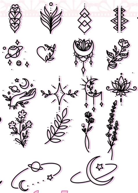 Pretty Cute Tattoo Designs On Paper