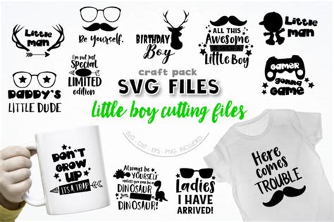 Download Pretty Cuttables Little Boy For Crafts