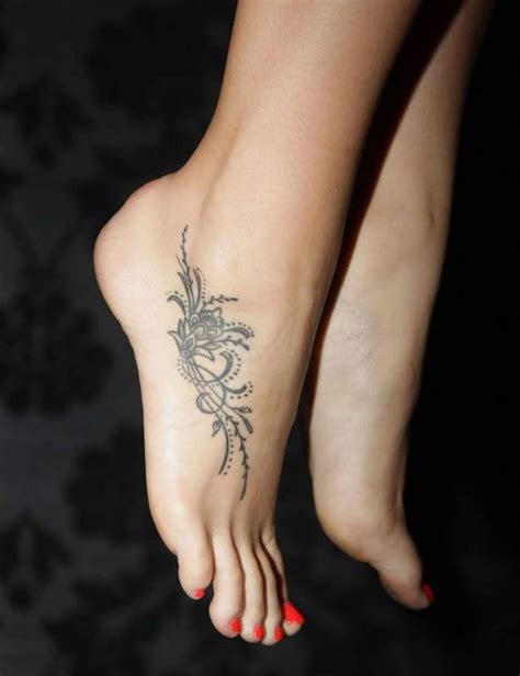 pretty foot tattoo that was custom of course Butterfly