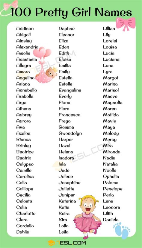 Pretty Girl Names That Start With Di