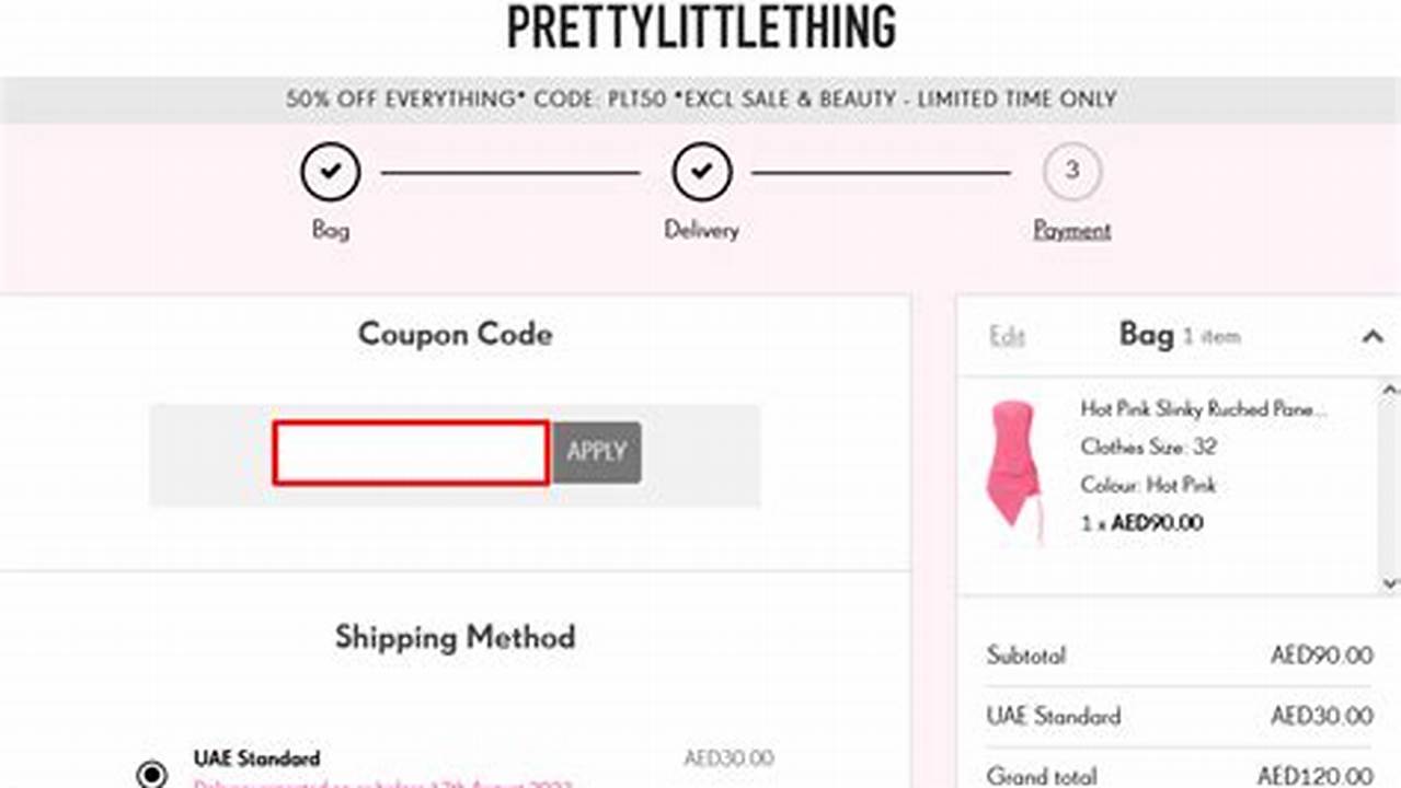 Prettylittlething Coupon Code 2025