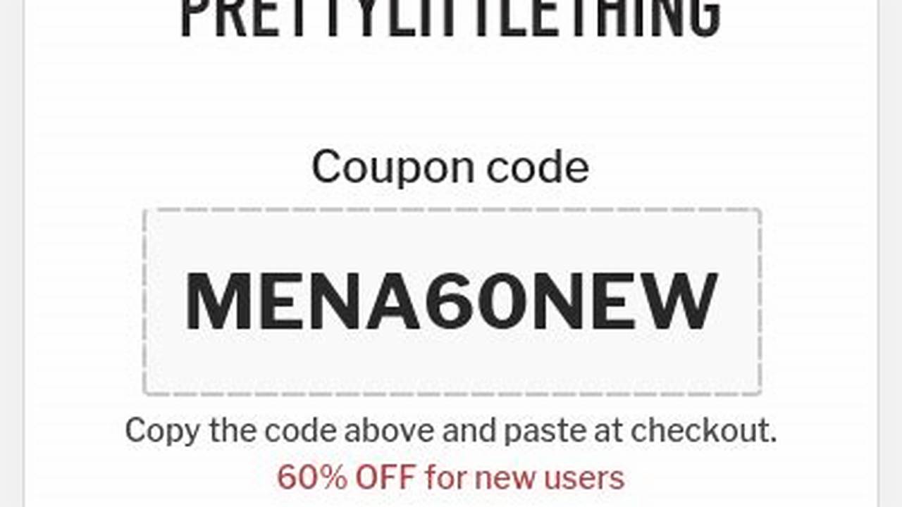 Prettylittlething Promo Code 2024