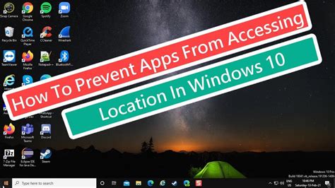 Prevent Apps and Services From Accessing Your Geo-Location in Windows 10