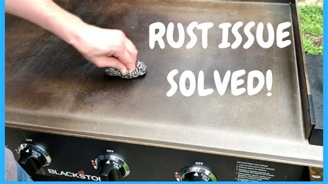 Prevent Rust on Blackstone Griddle