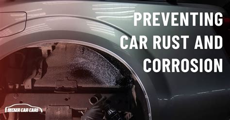 Preventing Corrosion and Rust