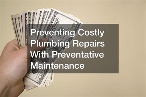 Preventing Costly Repairs