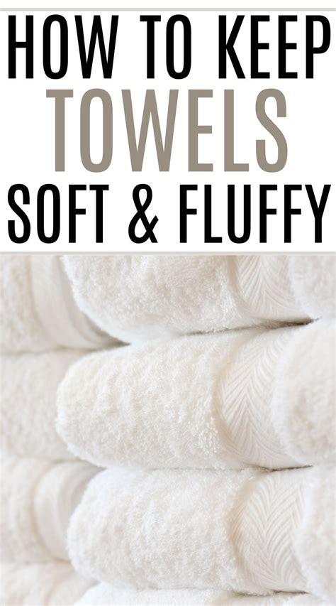 Preventing Fluffy Towels