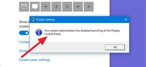 Preventing Users from Changing Screen Saver Settings