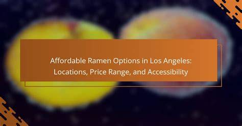 Price Range and Accessibility