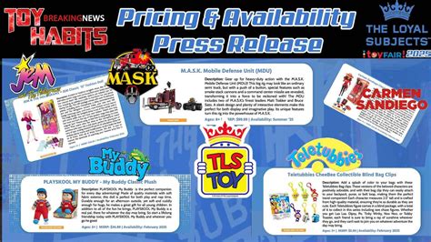 Pricing &amp; Availability