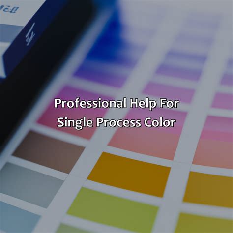 Pricing and Maintenance of Single Process Color