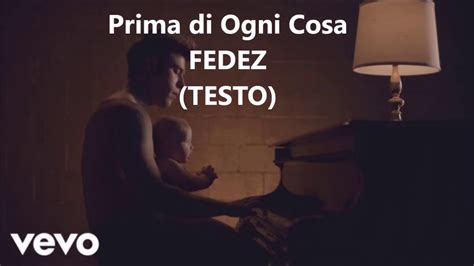 Prima di ogni cosa di Fedez, testo e significato: una dolce e tenera