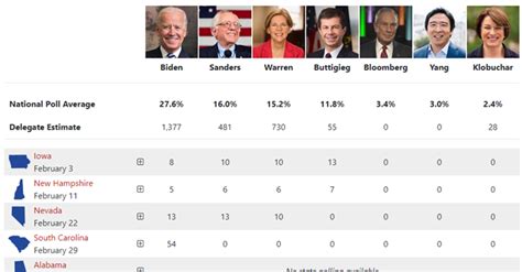 Primary Delegate Calculator