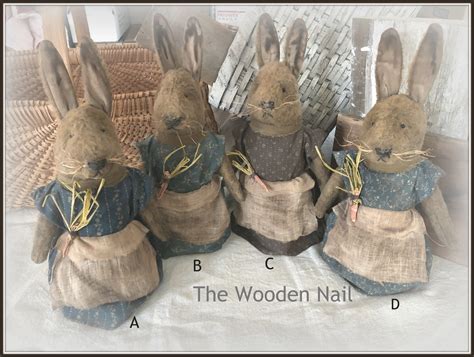Primitive Easter Bunnies