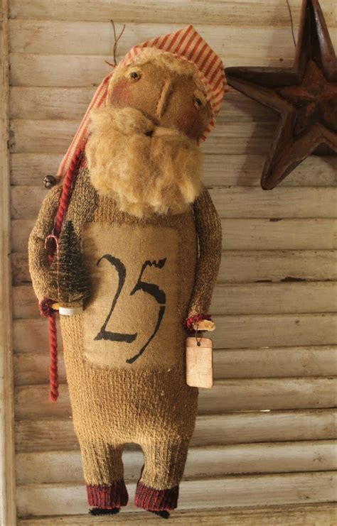 Primitive Santa Patterns
