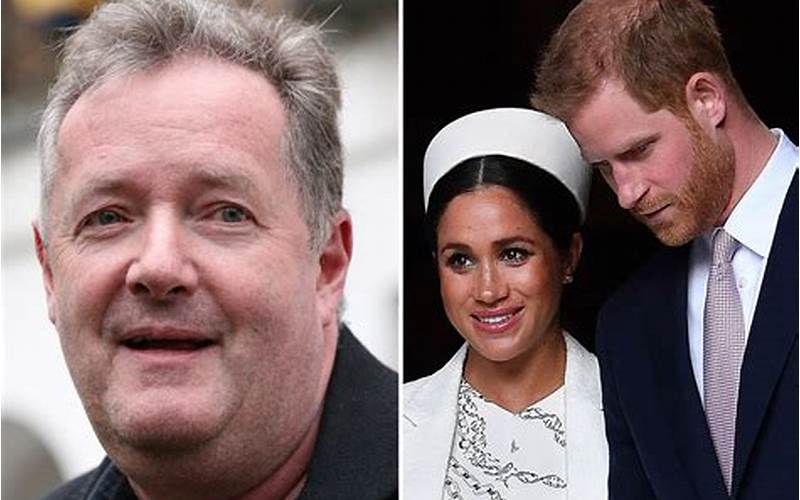 Prince Harry And Piers Morgan History