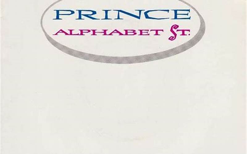 Prince Playing Guitar In Alphabet St.