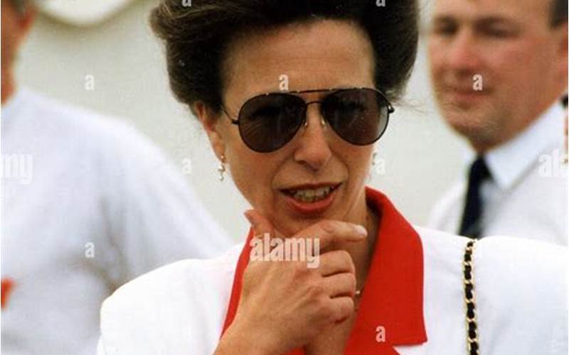 Princess Anne At A Charity Event