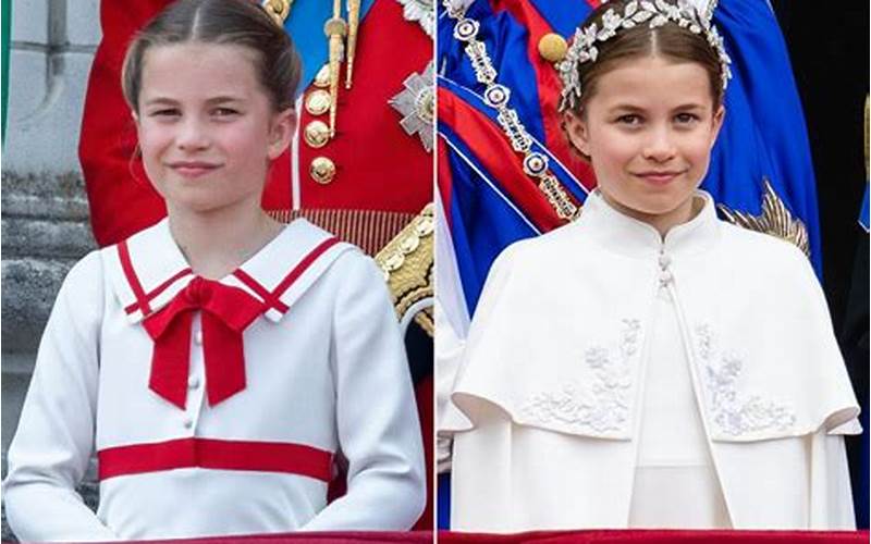 Princess Charlotte At Trooping The Colour