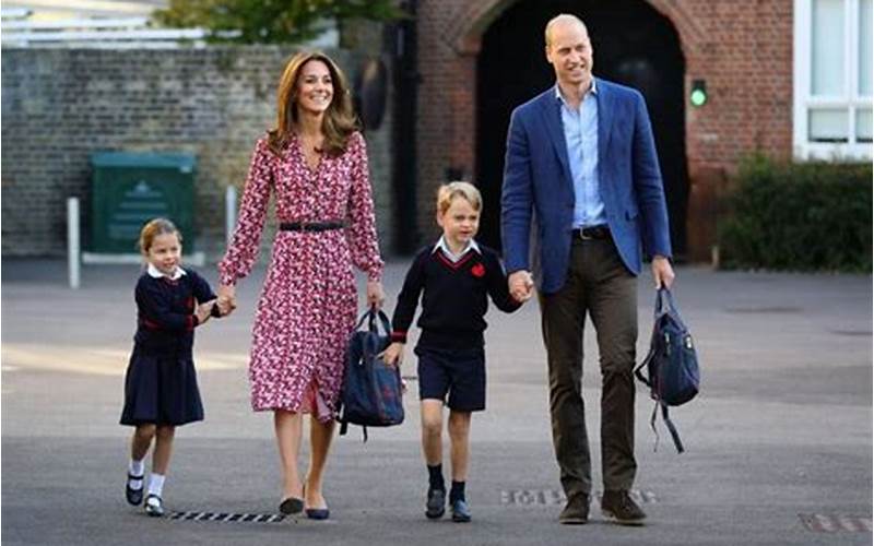 Princess Charlotte First Day Of School