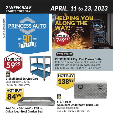 Shop Like Royalty with the Latest Princess Auto Weekly Flyer Deals!