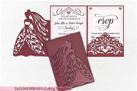 Download Princess Bride Crown Wedding Trifold Files Free PSD Mockups
