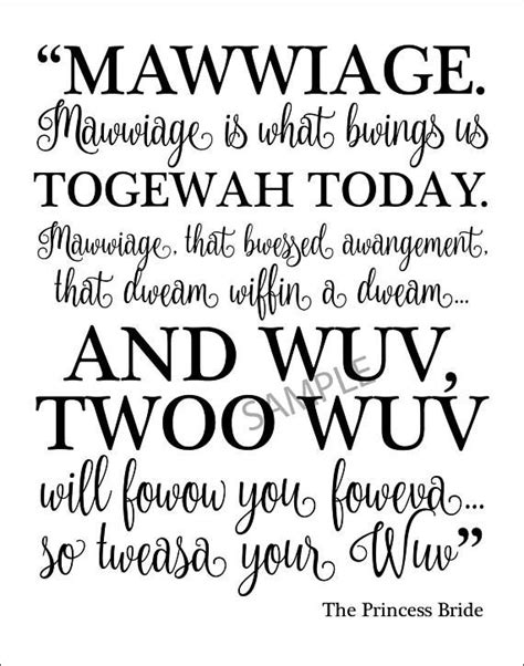 The Epic Princess Bride Marriage Speech that will Win Over Your Heart: Unforgettable Love Words!