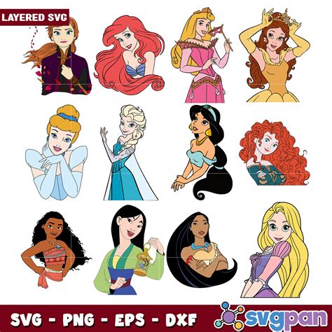 Download Princess Bundle Files DXF Files