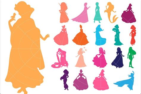 Download Princess Bundle Silhouette