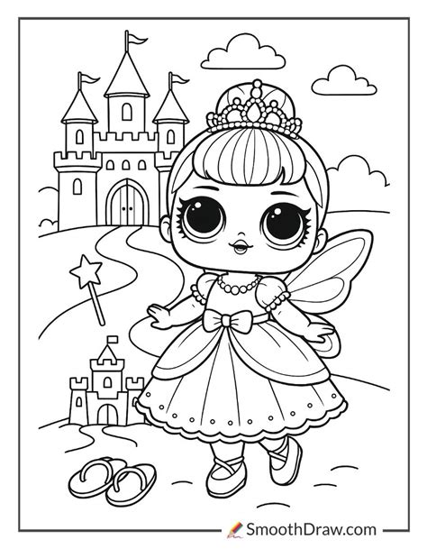 Princess Coloring Pages Disney Lol