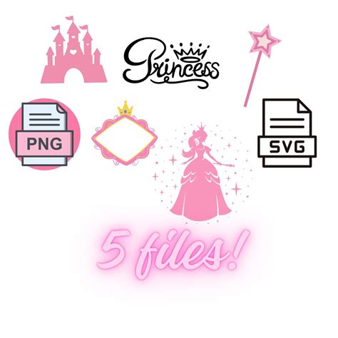 Download Princess Crown Bundle Crafts