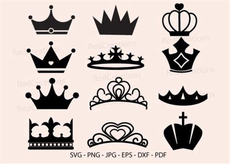 Download Princess Crown Bundle Creativefabrica