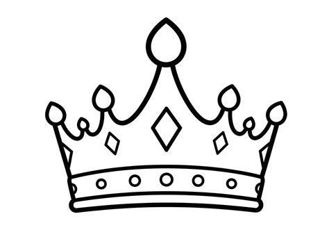 Princess Crown Coloring Page