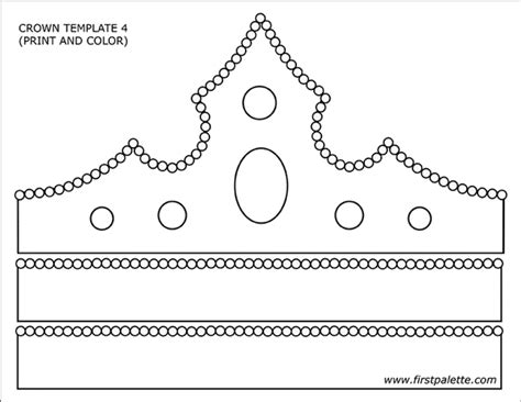 Princess Crown Templates Printable
