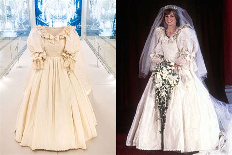 Princess Diana Wedding Dress Comparisons
