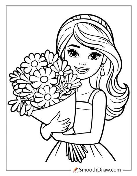 Princess Easy Barbie Coloring Pages
