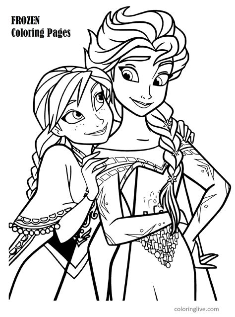Princess Elsa Coloring Page