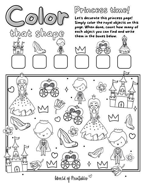 Princess Ispy Coloring Page