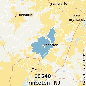 Princeton Zip Code Map