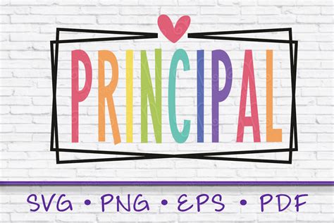 Download Principal Svg for Elementary/high School Files