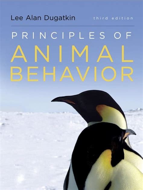 Discover the Fundamentals of Animal Behavior with Principles of Animal Behavior 3rd Edition PDF - Download Now!