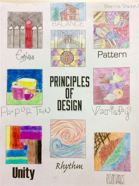 Principles Of Design Examples Drawing