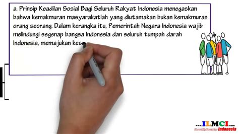 Prinsip Keadilan Sosial Bagi Seluruh Rakyat Indonesia